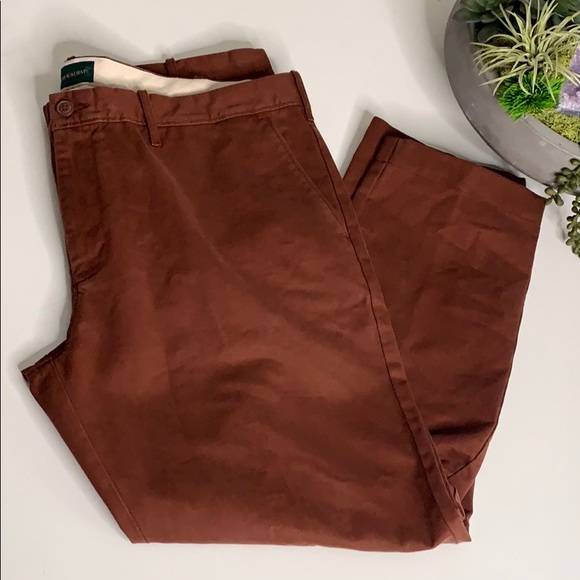 J Crew Always Red Oarsman Pants 484 Slim 40 / 30 - Picture 7 of 8